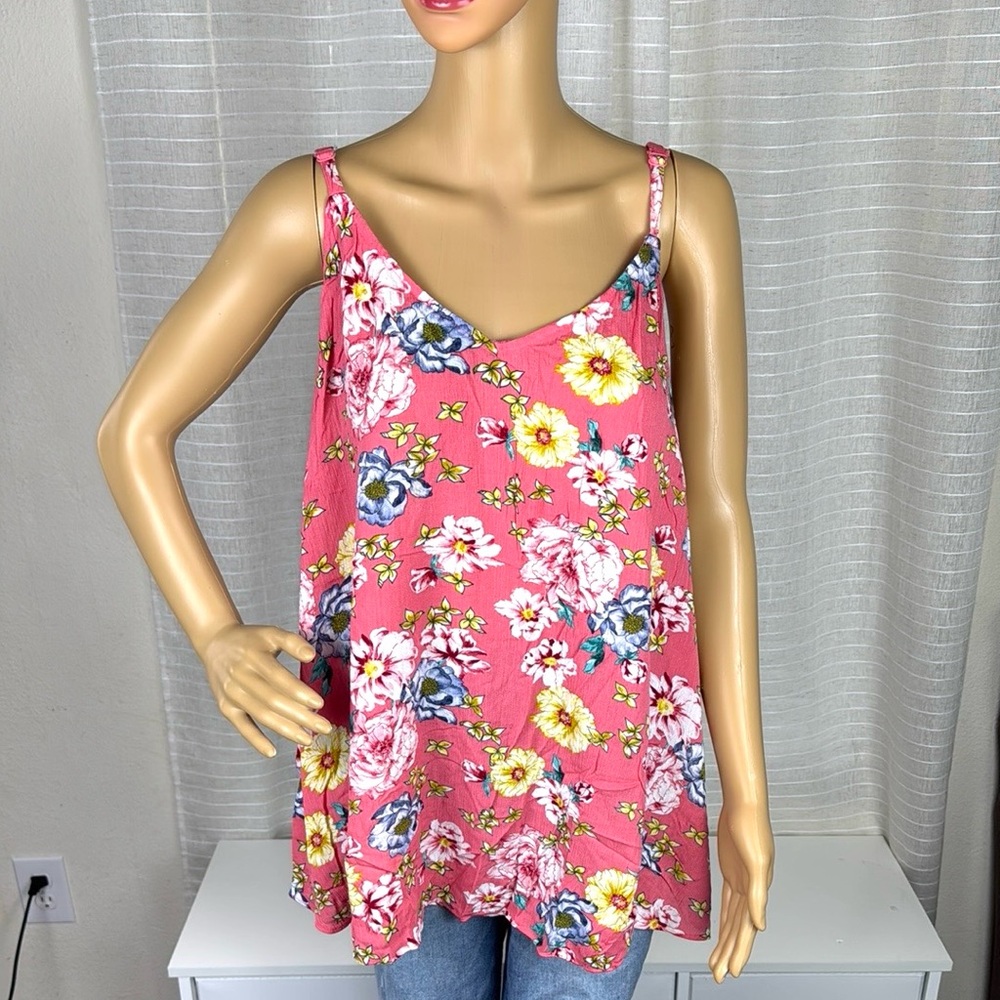 Torrid Beautiful Floral Pink Women's Top, 1